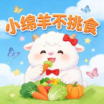 小羊不挑食