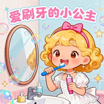 爱刷牙的小公主