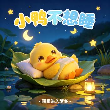 不想早睡的小鸭子