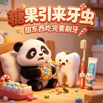 小心糖果招来牙虫