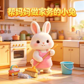 帮妈妈做家务的小兔：宝贝好习惯养成故事