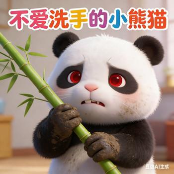 不爱洗手的小熊猫