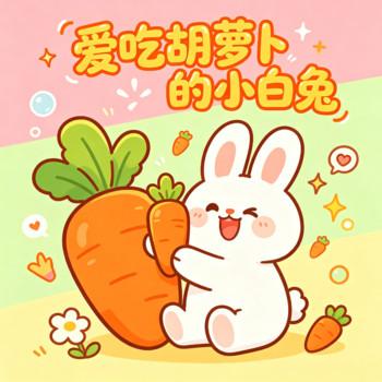 爱吃胡萝卜的小白兔