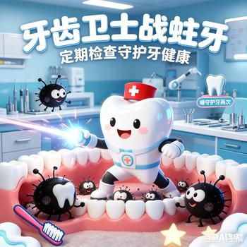牙齿卫士战蛀牙，睡前故事，宝贝成长