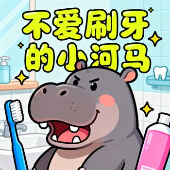 不爱刷牙的小河马