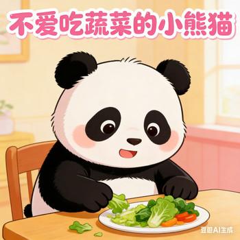 不爱吃蔬菜的小熊猫