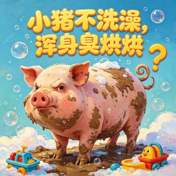 小猪不洗澡