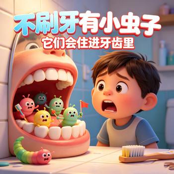 不刷牙，牙虫就会找上门