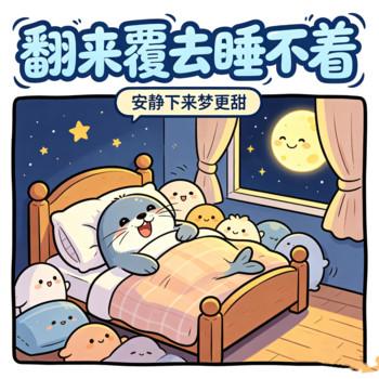 睡不着的小宝贝